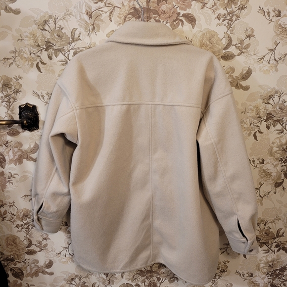 H&M felted shirt jacket - size XS - Picture 2 of 4